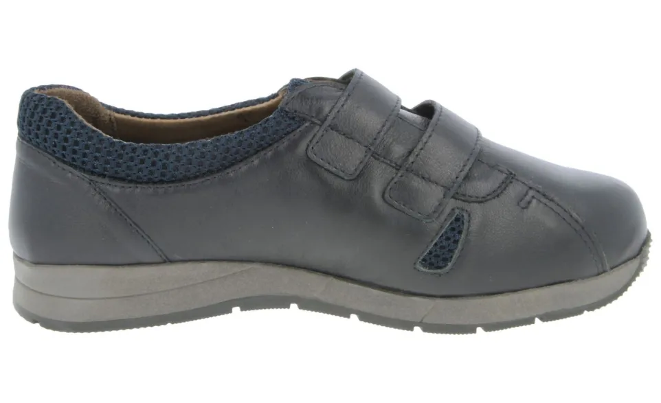 Womens Wide Fit DB Riley Leather Shoes
