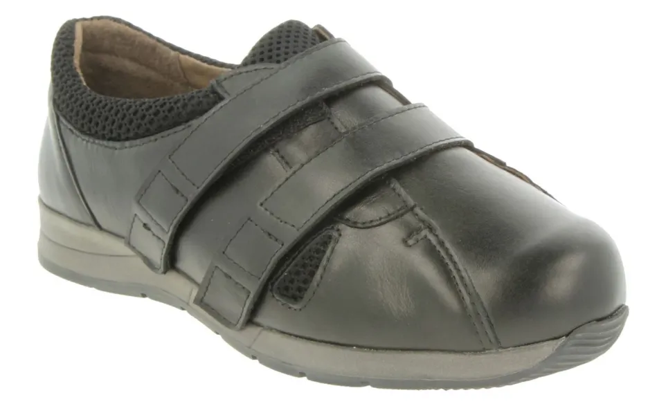 Womens Wide Fit DB Riley Leather Shoes
