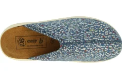 Womens Wide Fit DB Saffron Mules
