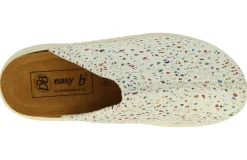 Womens Wide Fit DB Saffron Mules