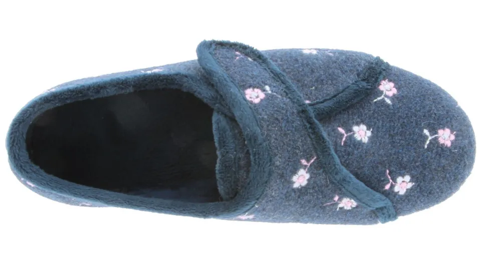 Womens Wide Fit DB Savannah Slippers