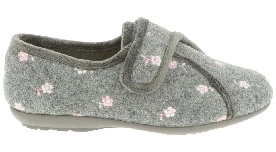 Womens Wide Fit DB Savannah Slippers