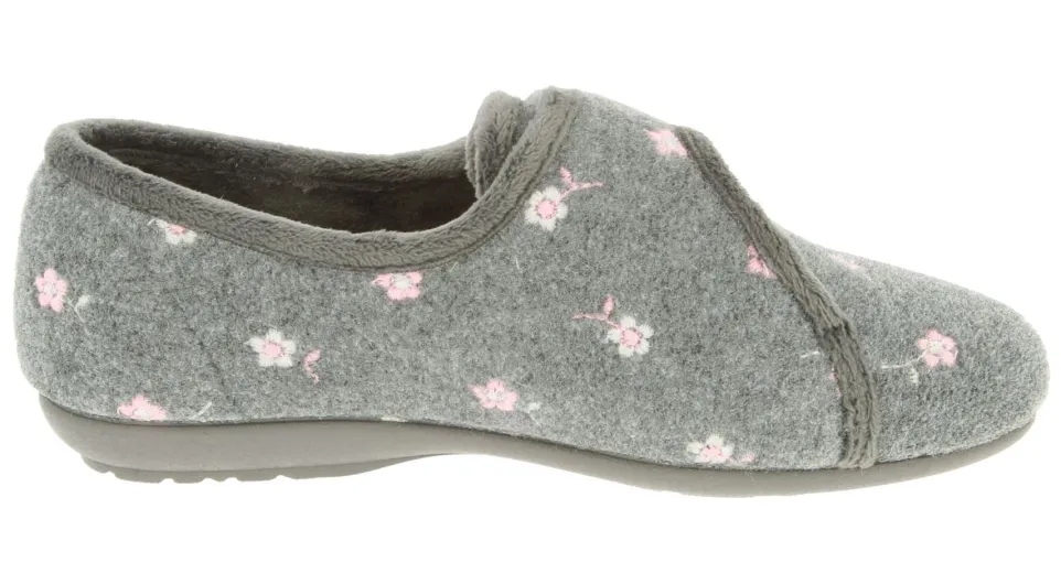 Womens Wide Fit DB Savannah Slippers
