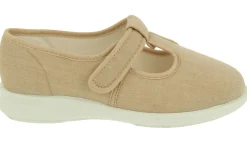 Womens Wide Fit DB Scroll Canvas Shoes