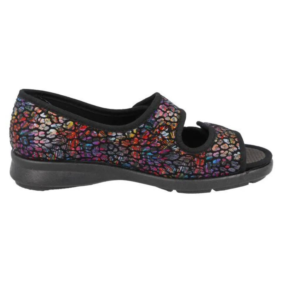 Women's Wide Fit DB Squirrel Slippers