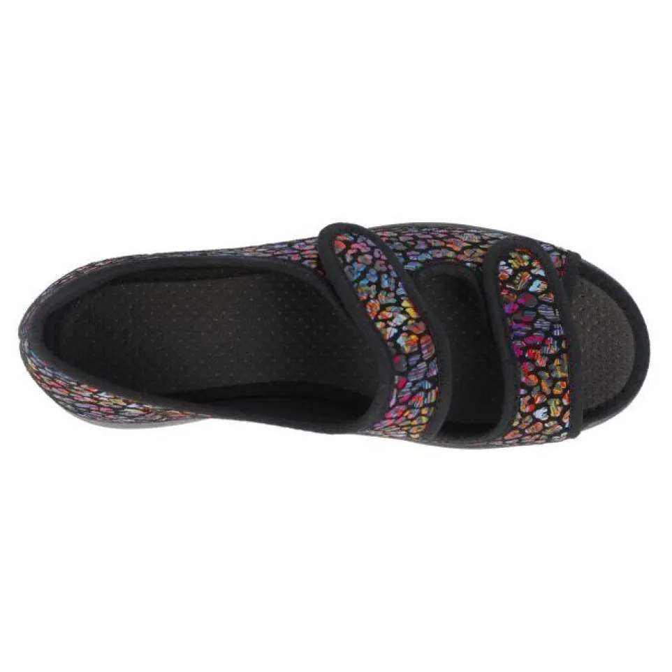 Women's Wide Fit DB Squirrel Slippers
