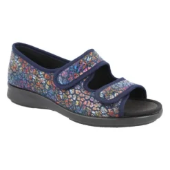 Women's Wide Fit DB Squirrel Slippers
