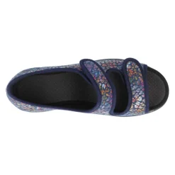 Women's Wide Fit DB Squirrel Slippers