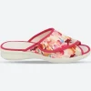 Womens Wide Fit DB Swallow Slippers