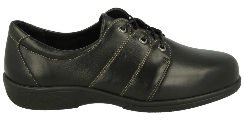 Womens Wide Fit DB Swan Shoes