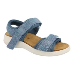 Women's Wide Fit DB Teal Sandals