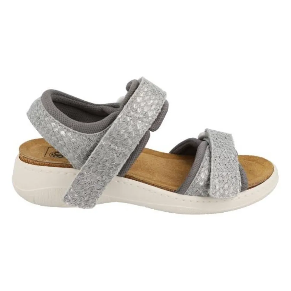 Women's Wide Fit DB Teal Sandals