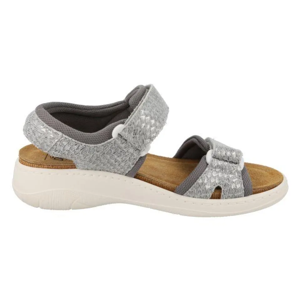 Women's Wide Fit DB Teal Sandals