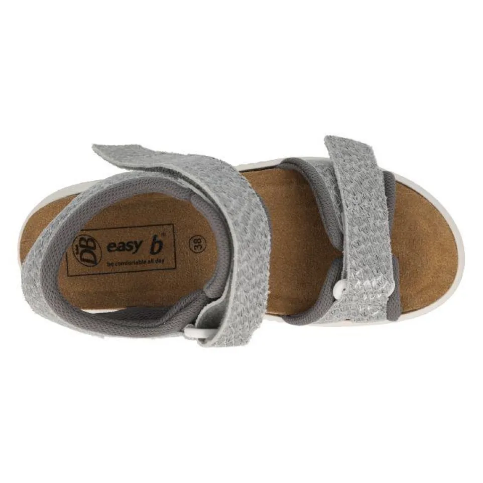 Women's Wide Fit DB Teal Sandals