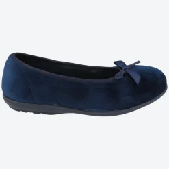 Womens Wide Fit DB Thetford Slippers