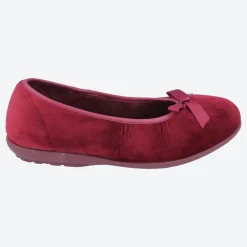 Womens Wide Fit DB Thetford Slippers