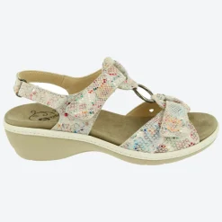 Womens Wide Fit DB Turtle Sandals