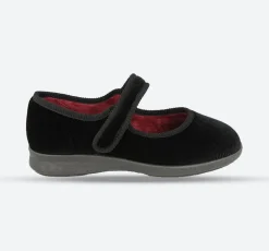 Womens Wide Fit DB Whitby Slippers