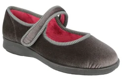 Womens Wide Fit DB Whitby Slippers