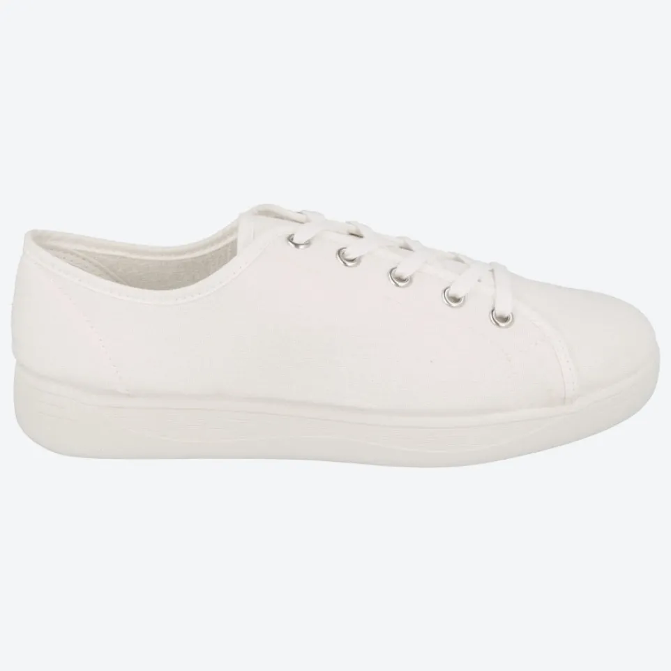 Womens Wide Fit DB Yoko Canvas