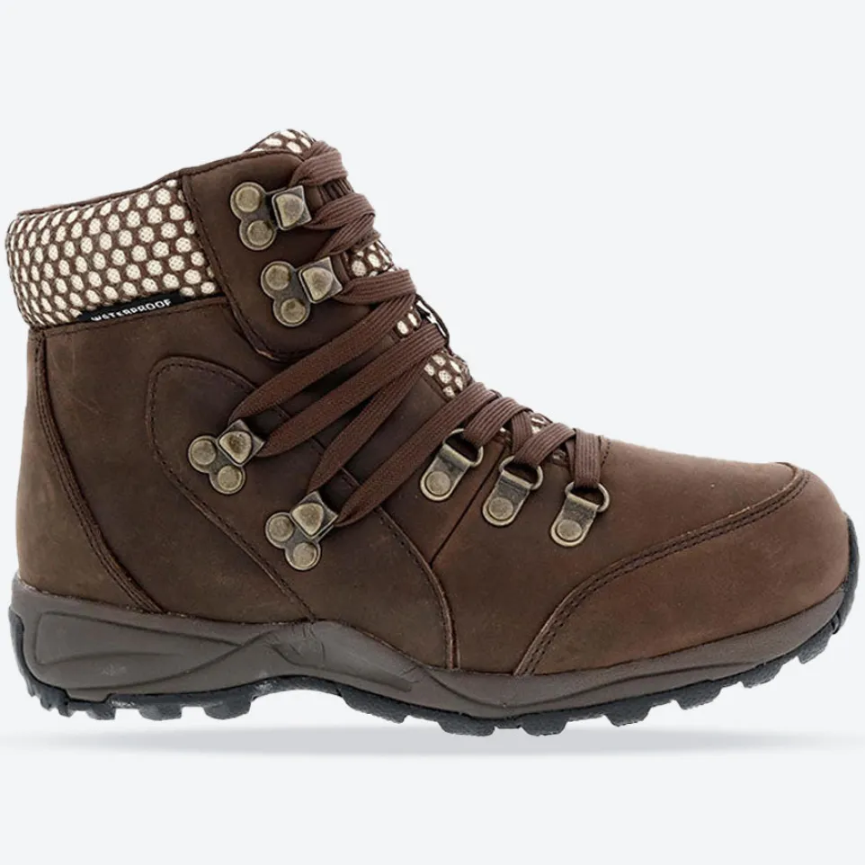 Womens Wide Fit Drew Iceberg Hiking Waterproof Boots