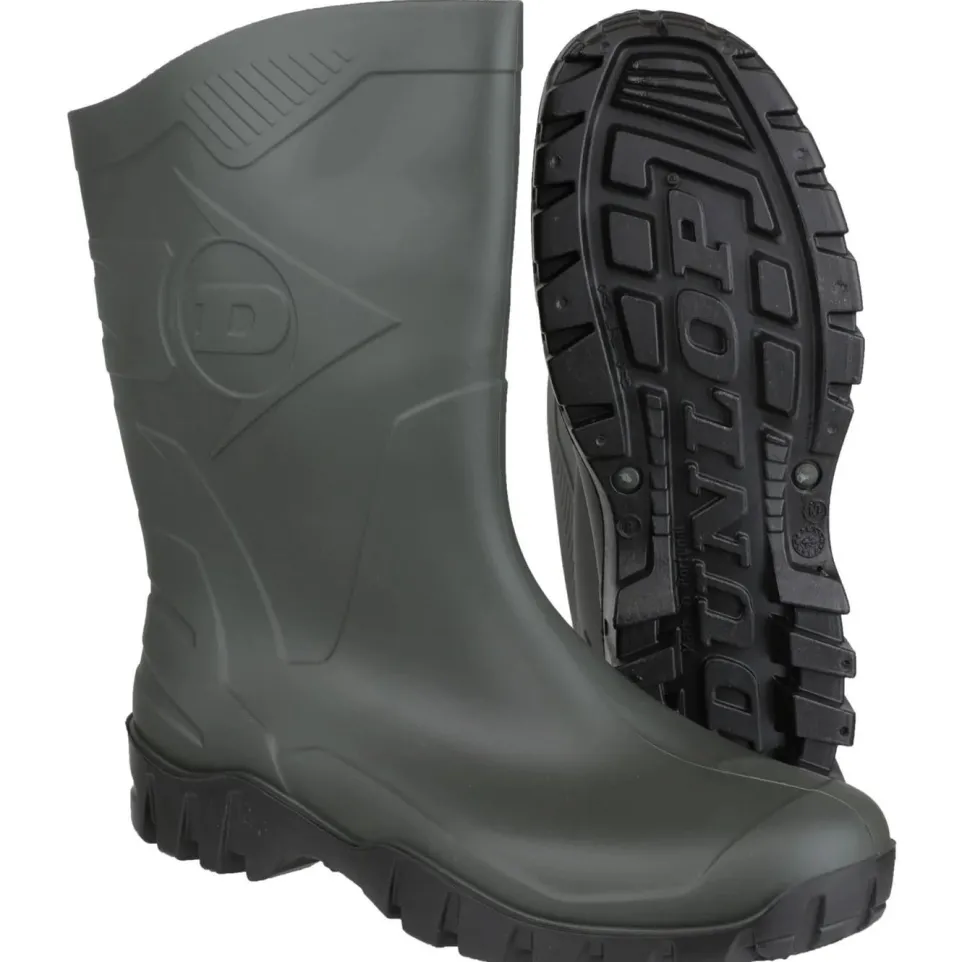 Women's Wide Fit Dunlop Dee Calf Length Wellington Boots
