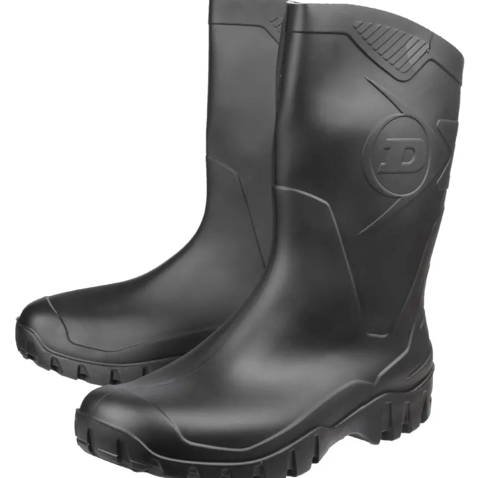 Women's Wide Fit Dunlop Dee Calf Length Wellington Boots