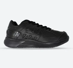 Womens Wide Fit I-Runner Pro Leather Trainers