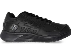 Womens Wide Fit I-Runner Pro Leather Trainers