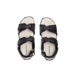 Womens Wide Fit James Leather Sandals by Tredd Well