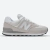 Women's Wide Fit New Balance  ML574EVW Running Trainers - Exclusive - Nimbus Cloud/White ENCAP