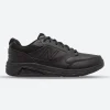 Womens Wide Fit New Balance MW928BK3 Black Walking Rollbar Stability Trainers