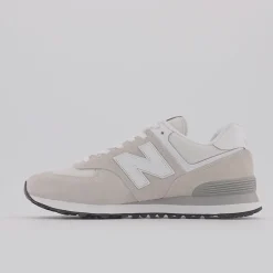 Women's Wide Fit New Balance  ML574EVW Running Trainers - Exclusive - Nimbus Cloud/White ENCAP