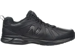 Womens Wide Fit New Balance MX624AB5 Black Trainers ABZORB