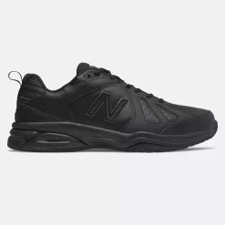 Womens Wide Fit New Balance MX624AB5 Black Trainers ABZORB