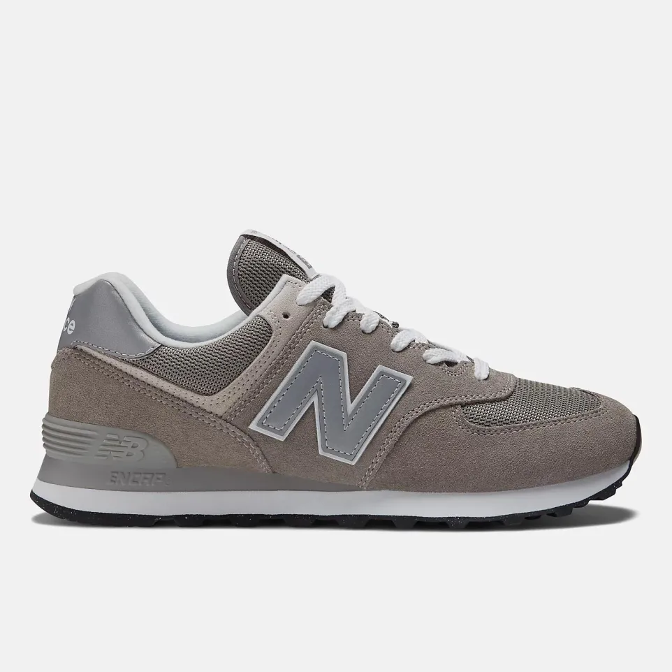 Women's Wide Fit New Balance ML574EVG Running Trainers - Exclusive - Grey ENCAP