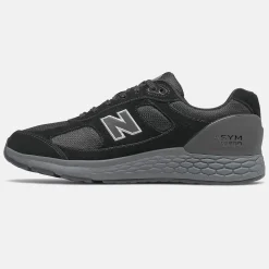 Womens Wide Fit New Balance MW1880 Walking Trainers - Black