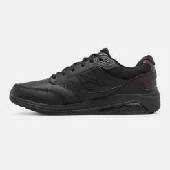 Womens Wide Fit New Balance MW928BK3 Black Walking Rollbar Stability Trainers