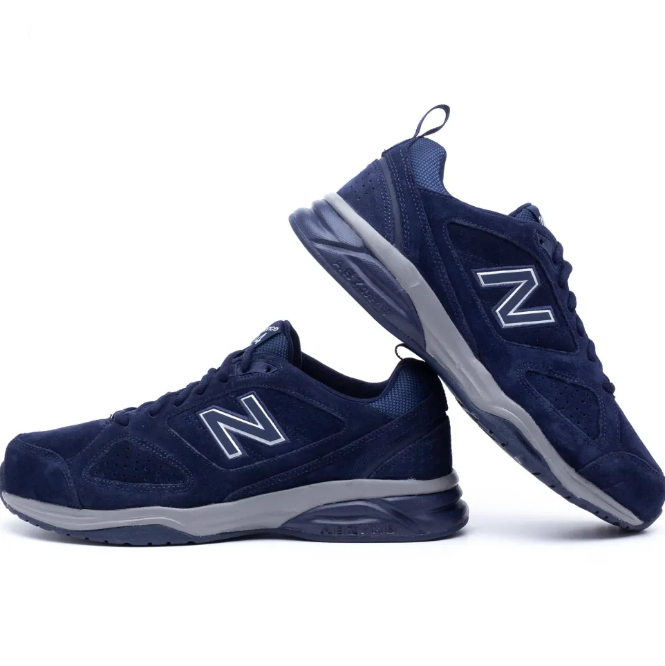 Womens Wide Fit New Balance MX624NV4 Trainers ABZORB
