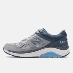 Womens Wide Fit New Balance WW847LG4 Walking Rollbar Stability  Trainers - Exclusive