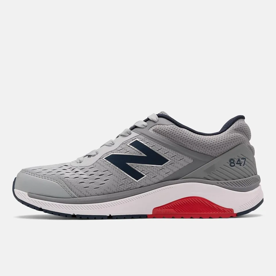 Womens Wide Fit New Balance MW847LG4 Walking Rollbar Stability Trainers - Exclusive