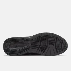 Womens Wide Fit New Balance MX624AB5 Black Trainers ABZORB