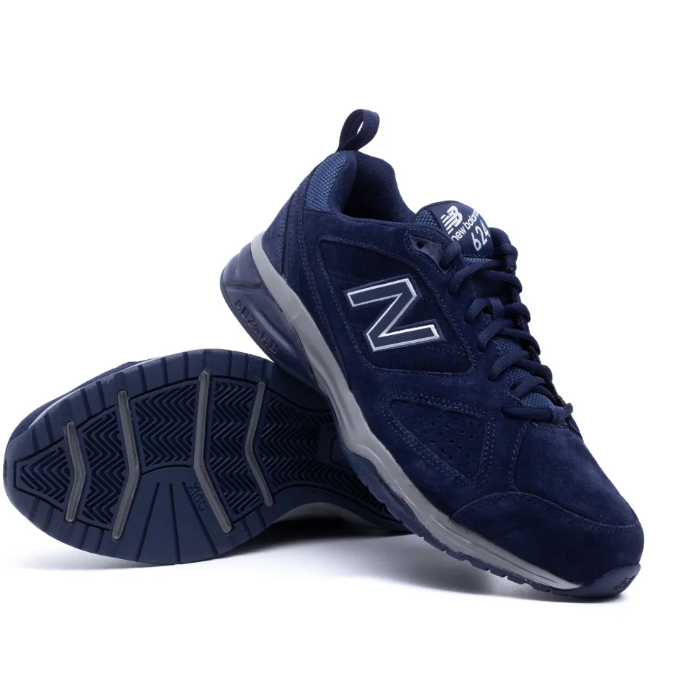 Womens Wide Fit New Balance MX624NV4 Trainers ABZORB