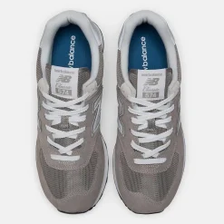Women's Wide Fit New Balance ML574EVG Running Trainers - Exclusive - Grey ENCAP