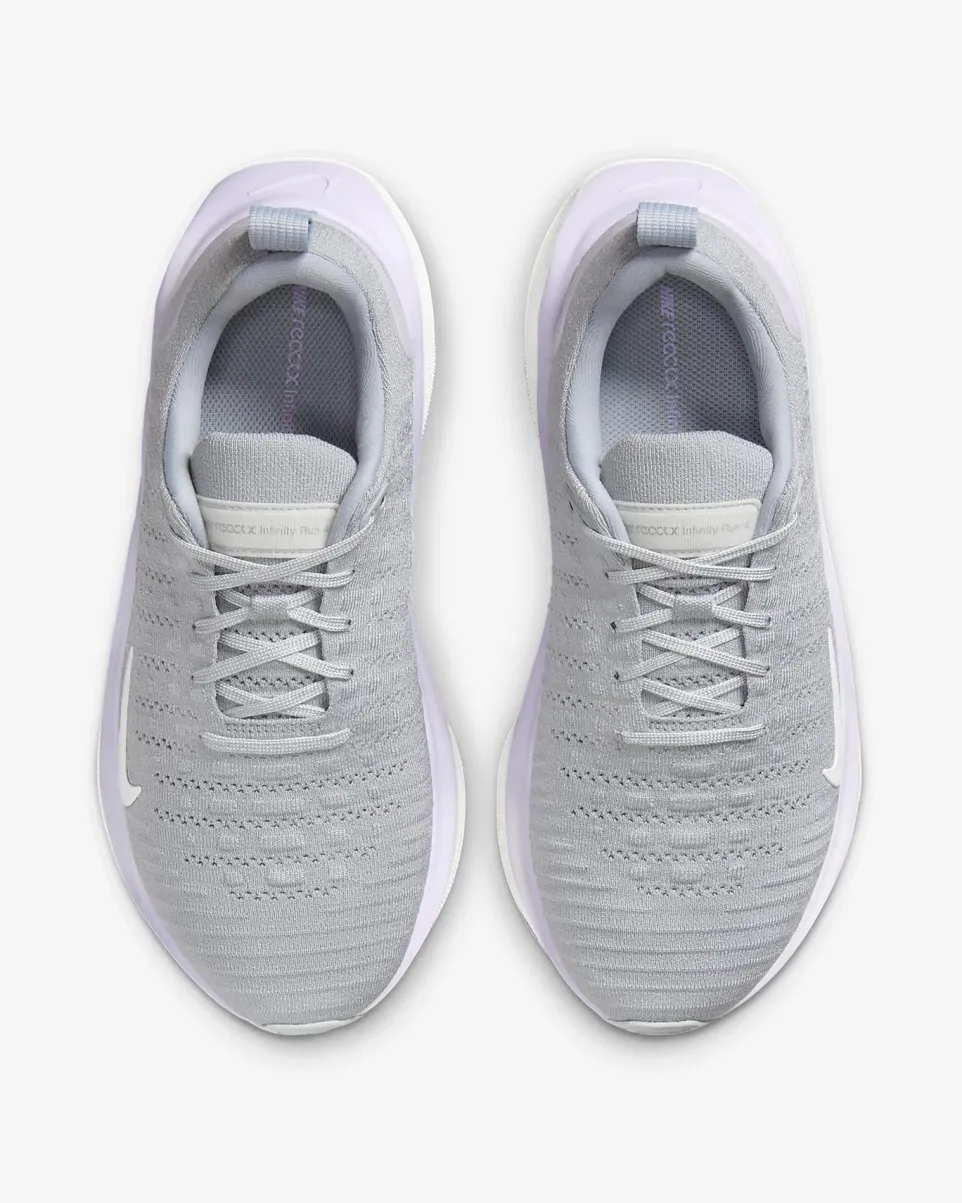Women's Wide Fit Nike FN0880-012 Reactx Infinity Run 4 Running Trainers