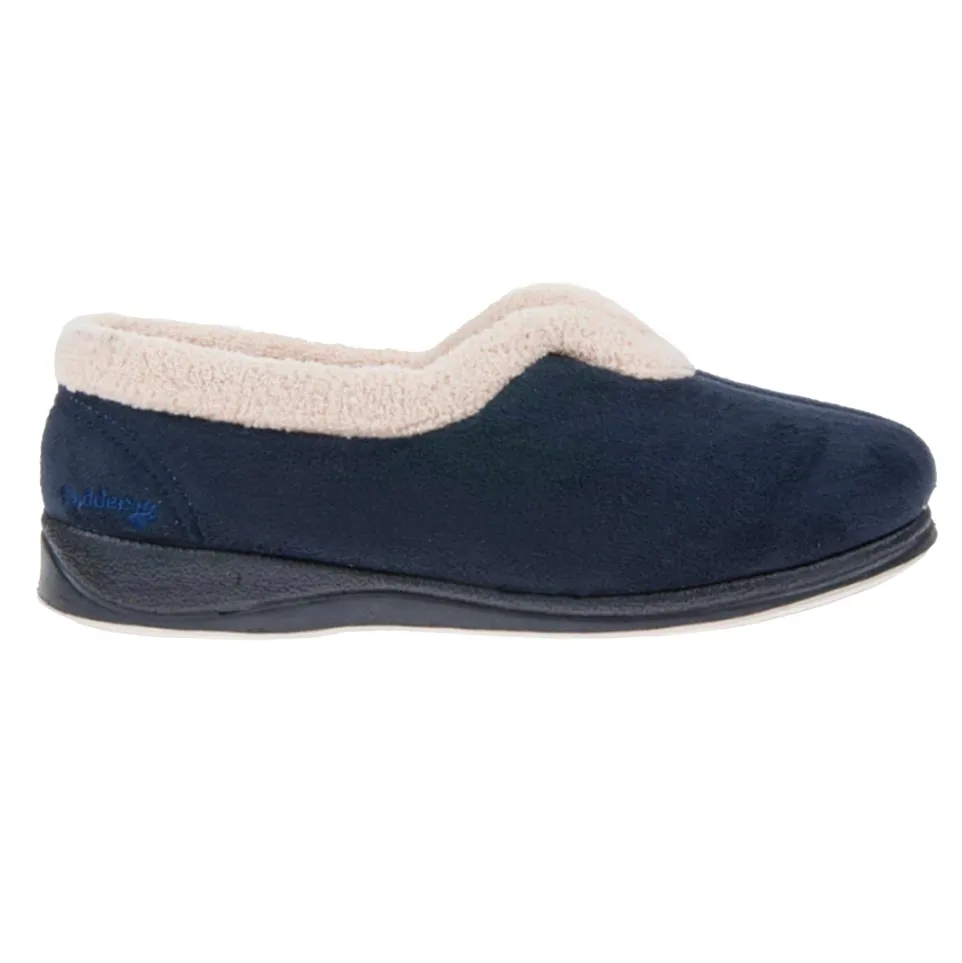 Womens Wide Fit Padders Carmen Slippers