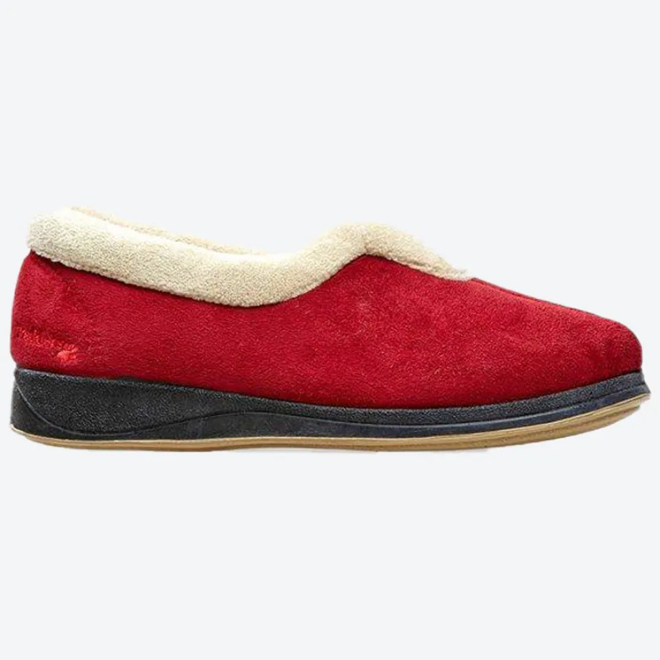 Womens Wide Fit Padders Carmen Slippers