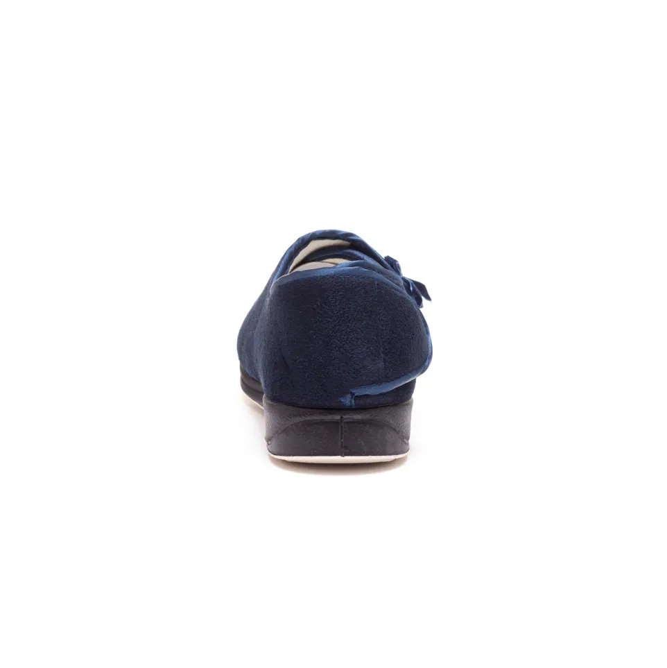 Womens Wide Fit Padders Penny Slippers