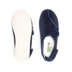 Womens Wide Fit Padders Penny Slippers