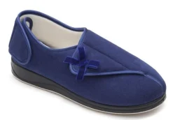 Womens Wide Fit Padders Penny Slippers
